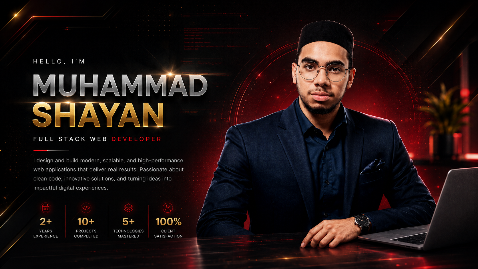 Muhammad Shayan hero visual